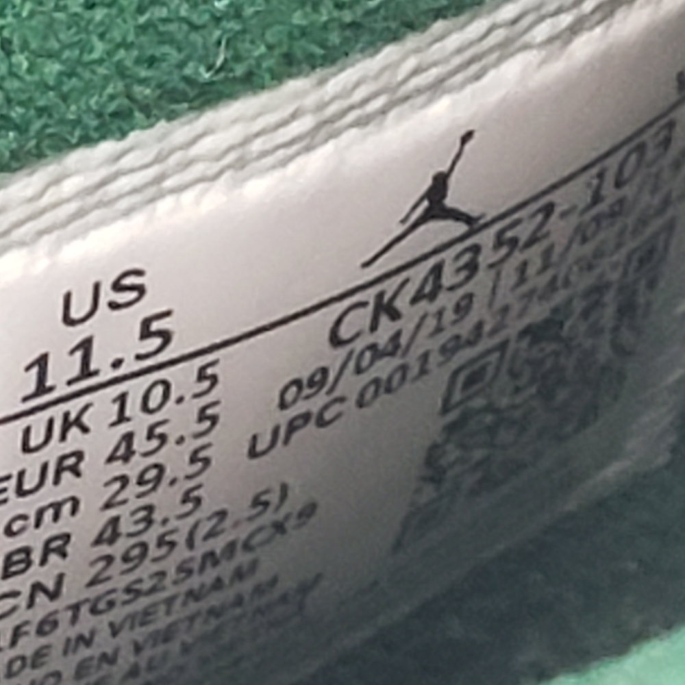 AIR JORDAN 10 RETRO 'WINGS' MENS 11.5 [CK4352-103] - Picture 12 of 16